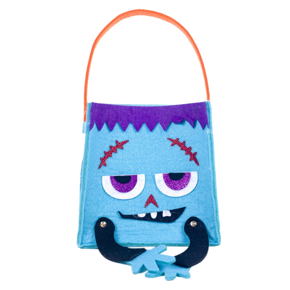 Halloween Candy Bags Trick or Treat Cartoon Tote Bags for Kids