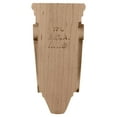 thumbnail image 4 of Ekena Millwork 3"W x 1 3/4"D x 6"H, Extra Small Acanthus Pilaster Corbel, Cherry, 4 of 4