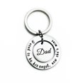 thumbnail image 1 of Titanium Steel Key Ring Yy1001 30Mm Outer Circle (Opp Bag Packaging), 1 of 1
