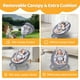 thumbnail image 3 of Baby Swing,HDJ portátil Bluetooth con velocidad de 5 Sway,10 canciones,color gris, 3 of 5