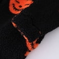 thumbnail image 2 of Defitshape Women's 2025 Onesies Pajamas Hooded Adult One Piece Sleepwear Halloween Fuzzy Fleece Cold Weather Furry Bottom Closed Ankle Jumpsuit Black Medium, 2 of 5