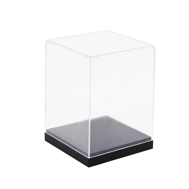 Caja de exhibición de acrílico transparente perfke estuche de muestra
