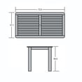 thumbnail image 5 of highwood® Eco-Friendly Rectangular 36x72 Counter Dining Table, 5 of 6