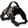 thumbnail image 2 of Walbest Adjustable Pet Dog Harness with Metal Ring and Easy Control Handle for Small Medium Large Dogs, Leopard, S, 2 of 7