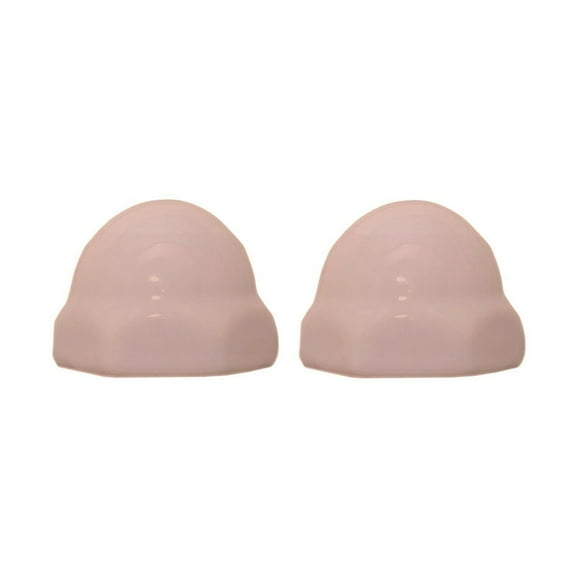 Replacement Ceramic Toilet Bolt Caps to Match Kohler Peachblow, Set of 2