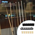 thumbnail image 4 of facefd Wall Mounted Pool Rack Detachable Billiards Stick Display Holder with Screws Table Balls Anti-scratched Bracket Outdoor, 4 of 5