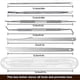thumbnail image 2 of Adult Stainless Steel Nail Care Kit, 7 Pieces, for Treatment of Nail Correction and Relief, 2 of 5