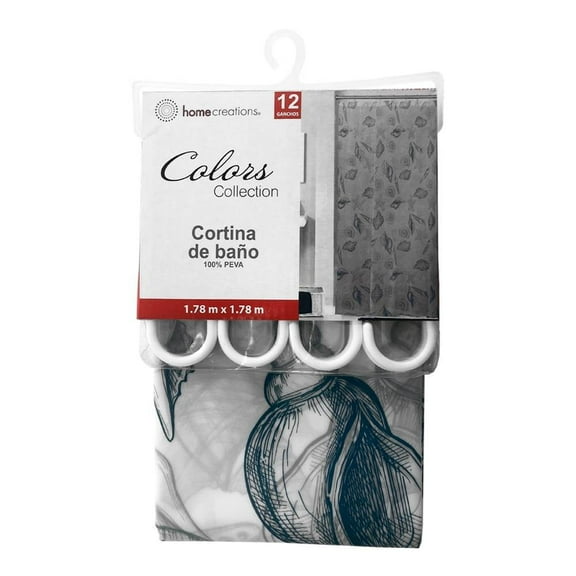 Cortina de Baño Home Creations Mar 178x178 cm