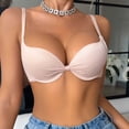 thumbnail image 6 of Aofany T-Shirt Bras for Women Plus Size Wire Everyday Bras Push up Breathable Solid Color Bras Comfortable Shaping Soft Stretch Bras, 32B/C-40B/C, 6 of 6