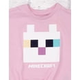 thumbnail image 4 of Minecraft Girls Pink Short Sleeved T-Shirt, 4 of 7