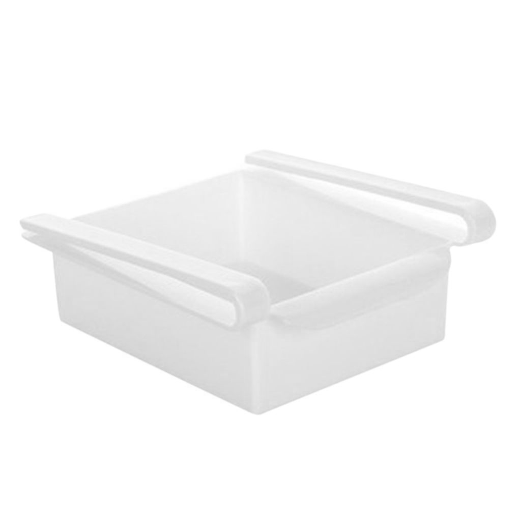 Refrigerator Pullout Storage Drawers Organiser Space Saver Food