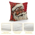 thumbnail image 4 of YINGXI Christmas Girl Decorative Throw Pillow Covers, Believe Cushion Case Decor, Winter Holiday Farmhouse Home Decoration 20x20in, 4 of 5