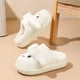 thumbnail image 2 of Talla EUR28-40 Zapatos casuales para el hogar para hombres y mujeres Lindas zapatillas de algodón cálidas y antideslizantes para padres e hijos, 2 of 5