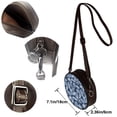 thumbnail image 5 of Lsque Tropical Leaves Pattern Shoulder Bag – Microfiber Leather Crossbody with Detachable Strap & Handle Ring, Waterproof & Durable, Elegant Everyday Carry, 5 of 5