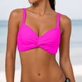 thumbnail image 2 of Vividxx Bikini Tops For Women Underwire Bikini Top Push Up Bathing Suit Top Padded Bra Swimsuit Top Summer Comfortable Beachwear, 2 of 9