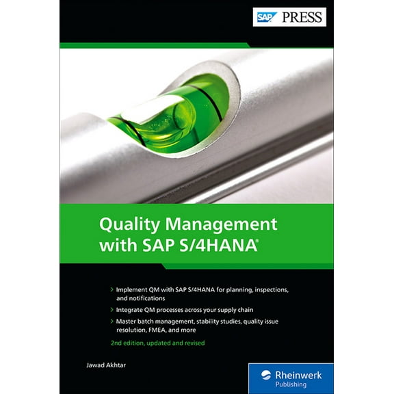 Quality Management with SAP S/4hana, (Hardcover)