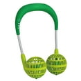 thumbnail image 1 of SPICE OF LIFE Ventilateur Portable WFan Double Ventilateur Mains Libres Enfants Vert Cou Crochet Angle Réglable à Piles Masque Humidité contre-Mesure DF204KGR, 1 of 5