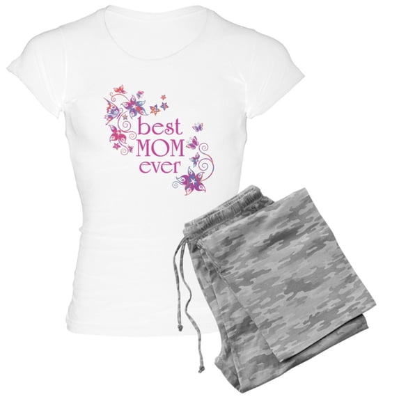 CafePress - Best Mom Ever 3 - Women's Light Pajamas