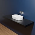 thumbnail image 6 of Ws Bath Collections Mood Bl 60.36 Mood 23-5/8" Oval Ceramic Vessel Bathroom Sink - Black, 6 of 7