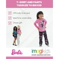 thumbnail image 3 of Barbie Toddler Girls T-Shirt and Pants Pink / Black 3T, 3 of 5