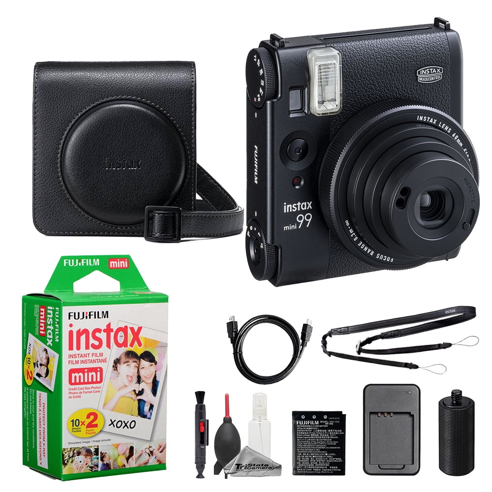 Fujifilm, Instax Square SQ40 Instant Film Camera, Black - Walmart.com