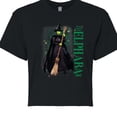 thumbnail image 3 of Wicked - Elphaba No One Mourns The Wicked - Juniors Cropped Graphic T-Shirt, 3 of 5