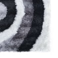 thumbnail image 4 of 8x10 Feet Large Size Light Gray Dark Gray Two Tone Color 3D Hand Woven Shag Shaggy Fluffy Fuzzy Furry Modern Contemporary Decorative Designer Bedroom Living Room Area Rug Carpet Rug Plush, 4 of 5