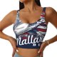 thumbnail image 1 of Balery Mallard Duck With American Flag Sujetadores deportivos con espalda cruzada para mujer, acolchados, sin costuras, de alto impacto, ideales para yoga, gimnasio, entrenamiento y fitness.-, 1 of 8