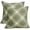 Sage Green Beige, variant on 4th of July Plaid Pillow Covers 12x20 Inch Patriotic Decorations Blue Red Buffalo Plaid Independence Day Decorative Rectangle Throw Pillow Cases Set of 2 Holiday Cushion Cases Sofa Couch Bed Decor