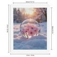 thumbnail image 2 of Paint by Numbers Kit for Adults, Cherry Blossoms In Glass Sphere Paint by Numbers, Easy Paint by Numbers Kit for Adults Beginner, DIY Adult Paint by Number Kits on Canvas, 12x16in Home Decor, 2 of 7