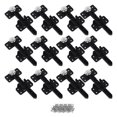thumbnail image 1 of 12 Pcs Sectional Sofa Interlocking 5.51 x 2.36 Inch for Furniture Part Black, 1 of 5
