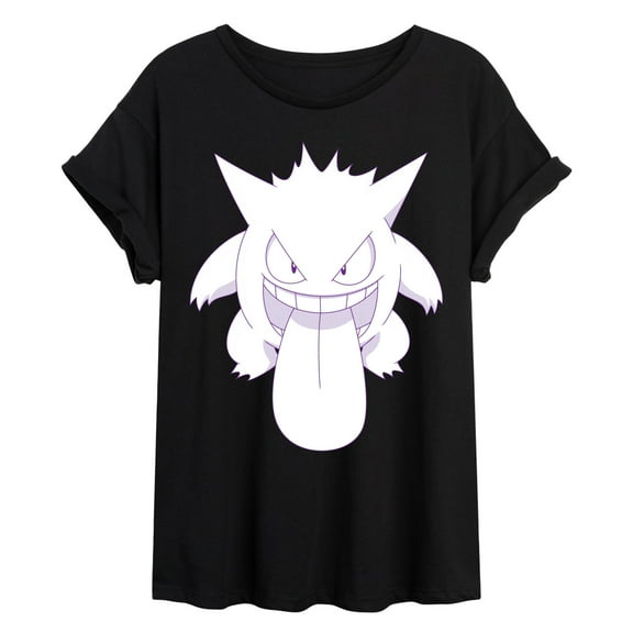 Pokémon - Gengar - Women's Oversized Graphic T-Shirt
