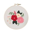 thumbnail image 1 of veasfak Embroidery Starter with Pattern, Cross Stitch Cloth with Drawing Pattern, 3, 1 of 7