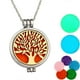 thumbnail image 1 of Zhuge Collar con colgante de árbol de la vida, collares, colgante de joyería, hecho a mano, emisor de aromaterapia que se puede abrir, collar con árbol de la vida que brilla por la noche (oro), 1 of 5