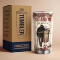 thumbnail image 3 of Gifts for Wife from Husband - Wife Gifts - Wedding Anniversary for Wife, Wife Birthday Gift Ideas, Mothers Day Gifts for Her - Gift for Wife Romantic, I Love You Gifts for Her Wife - 20 Oz Tumbler, 3 of 5