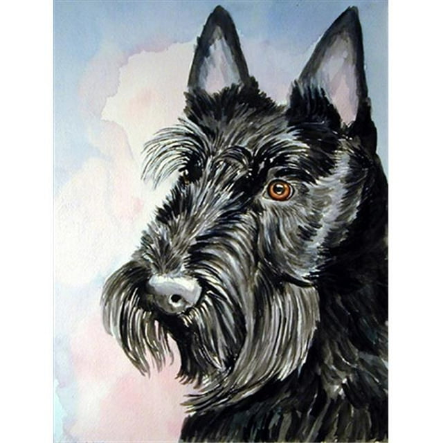 Scottish Terrier Drapeau de Jardin Taille