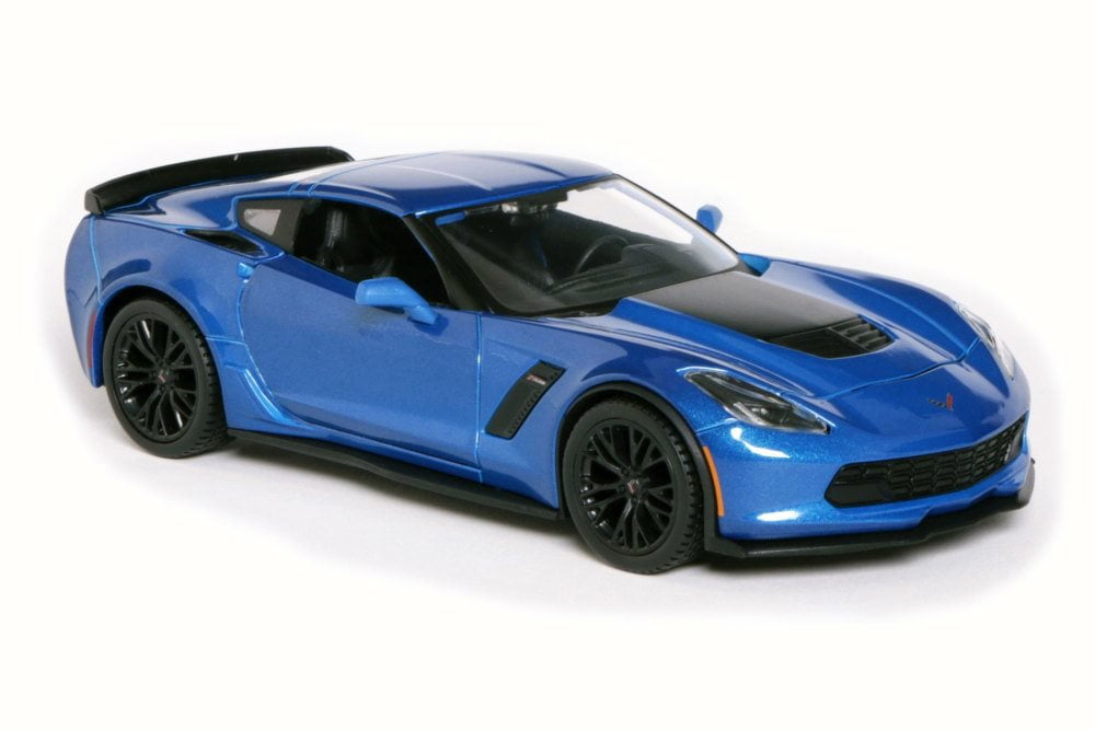 2015 Chevrolet Corvette Z06, Blue - Maisto 31133 - 1/24 Scale 