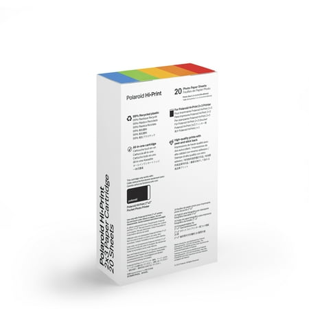 Polaroid Hi·Print 2x3 Paper Cartridge - 20 Sheets