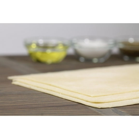 Ultra Thin 16" x 5" Rectangle Thin Crust Flatbread 4 oz Pack of 100