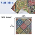 thumbnail image 7 of Coolnut Retro and Elegant Bohemia Cloth Napkins Set of 4, Durable Printed Washable Table Napkins for Valentines, Weddings, Dinners Parties Home Decor, 20 x 20 Inch Washcloth Gift, 7 of 7