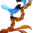 thumbnail image 4 of GlassOfVenice Murano Glass Birds on Golden Brown Branch - Blue, 4 of 5