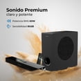 thumbnail image 3 of Barra de Sonido ACTECK DYNAMIC THIN BS600 Inalambrico Sonido 2.1 Bluetooth 5.3 60W RMS Control Remoto, 3 of 6