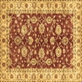 thumbnail image 1 of Ahgly Company Indoor Square Oriental Brown Traditional Area Rugs, 6' Square, 1 of 4