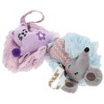 thumbnail image 4 of 2pcs Shower Body Loofah Gentle Exfoliating Bath Loofahs Cartoon Body Scrubber, 4 of 7