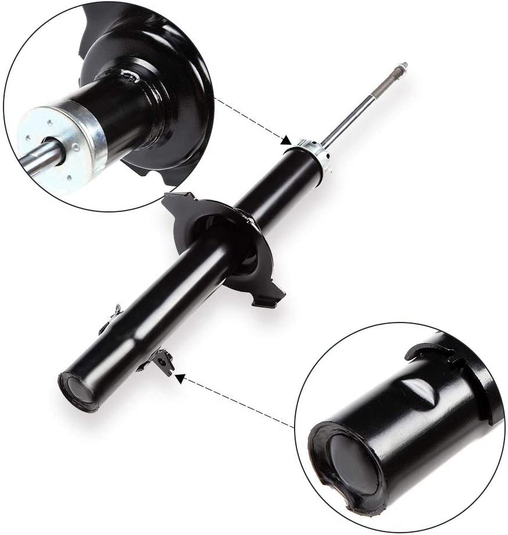 Shocks Struts,ECCPP Front Rear Shock Strut Absorbers Kits Compatible with 1996 1997 1998 1999 2000 2001 2002 2003 2004 for Acura RL 341434 72156 341435 72157 341437 71381