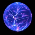 thumbnail image 2 of Voice Control 34568 Inch Magic Lamp Electrostatic Ball Lamp Touch Induction Magic Ion Ball Lightning Glow Ball, 2 of 3