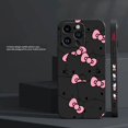 thumbnail image 3 of Bonita funda de teléfono de Hello Kitty K Line Cat para Apple iPhone 14 13 12 11 Pro XS Max Mini X XR SE 7 8 6 15 Plus, funda líquida de color, 3 of 5