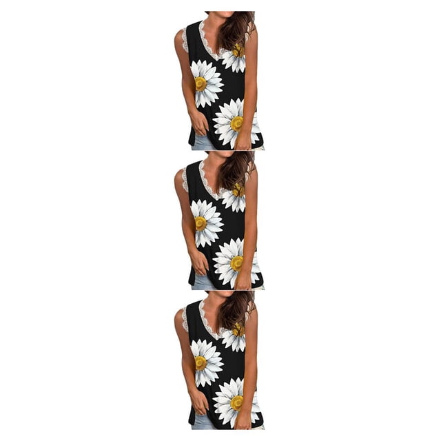 Sonducket Chaleco de algodón para mujer, camiseta sin mangas informal para boda, vacaciones en la playa, moda de verano, ropa transpirable tipo Type1 NO1