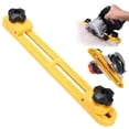 thumbnail image 2 of Base de Machine de Découpe Abs, Pince de Positionnement Circulaire Jaune, Base de Machine de Découpe Réglable, Pince de Positionnement Circulaire pour Menuiserie, Guide de Précision pour Routeurs et Outils, par Goohae, 2 of 9