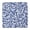 Blue Floral and, variant on Blue Floral Ornament Pattern Square Fitted Tablecloth with Elastic Edge,Square Table Cover,Washable Elastic Table Cover for Home Kitchen Party Decor 34"x34"